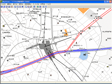 拡張版住友電工製全国デジタル道路地図データ(ADF)