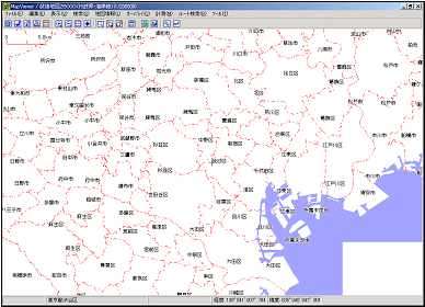 数値地図 25,000(行政界・海岸線)