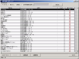 ファイル管理情報ダイアログ